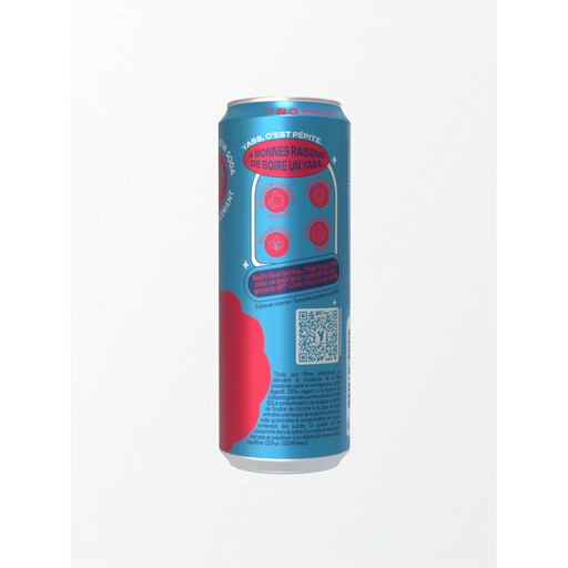 [3760269851221] 33CL RED ET BLUE BERRIES YASS